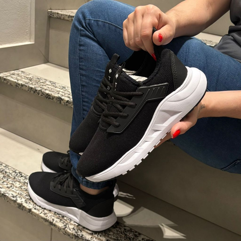 Tênis Feminino Unissex Esportivo Confortável Para Caminhada Amortecimento Suave